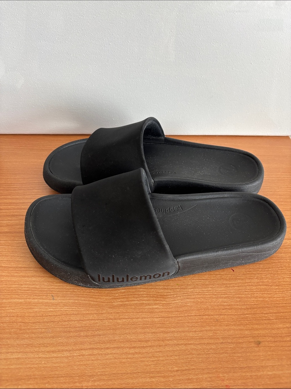 lululemon athletica Black Slide Sandals for Women - Picture 4 of 9